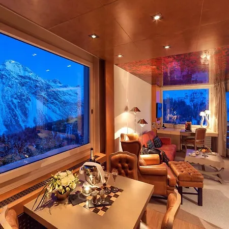 Tschuggen Grand - The Leading Of The World 호텔 아로사